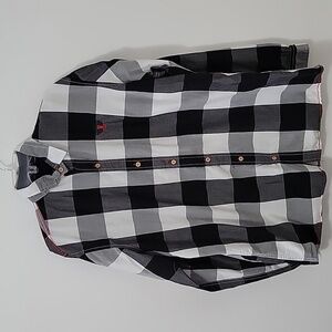 Fredd Marshall Plaid Button Down Shirt, Size X-Large